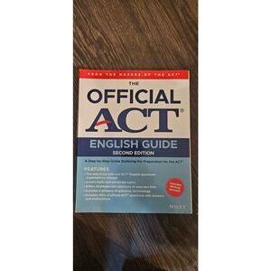 The Official ACT English Guide -2nd Edition By ACT Excellent Condition